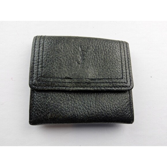 Yves Saint Laurent YSL Leather Small Snap Coin Wallet - Picture 6 of 16